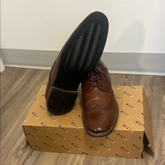 Mix No. 6 Men\'s Brown Oxford Shoes